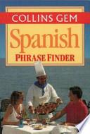 libro Spanish Phrase Finder